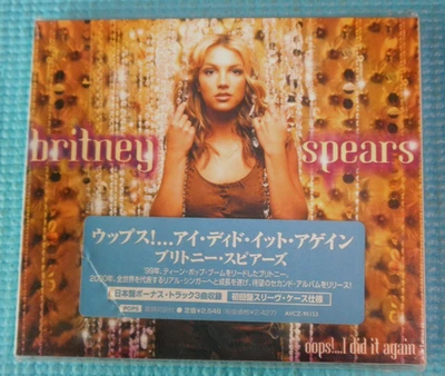 BRITNEY SPEARS CD Oops! ... I did it Again 1st Press 2000 OOP Japan AVCZ-95153 — 第 1/3 张图片