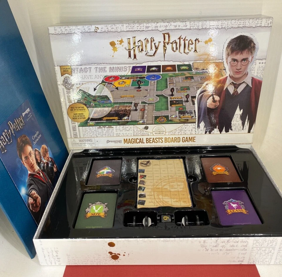 ☆ Harry Potter ☆ Wizarding World : Magical Beasts - Pressman Board Game - Image 1 of 4