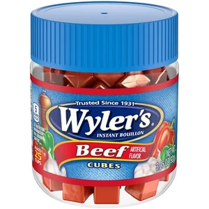 Instant Bouillon Beef Flavored Cubes (3.25 Oz Jar) - Picture 1 of 6