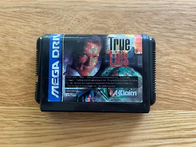 True Lies Japan MegaDrive Mega Drive CLASSIC 100% RARE Original Release - Image 1 of 4