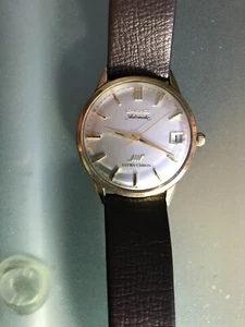 LONGINES AUTOMATIC. ULTRA CHRON. DATE. 10K GOLD FILED. NEAR MINT COND. MAN 34 MM - Picture 1 of 6
