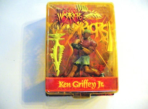 Crazyworks Sport Warriors Action Figure - "Ken Griffey Jr." - 2000 - NEW - VINT Cover