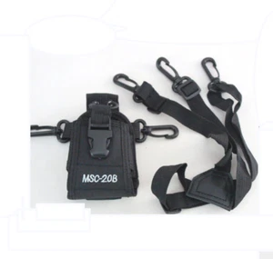 Walkie Talkie holder Case two way radio bag MSC-20B for Baofeng UV-5R ICOM YAESU - Picture 1 of 2