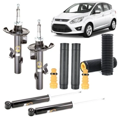 KIT 4 AMMORTIZZATORI COMPLETO PER FORD FOCUS C-MAX 1.6 1.8 2.0 TDCI DAL 2011 - Immagine 1 di 4