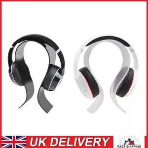 Acrylic Headphone Stand Bracket Universal Headset Earphone Holder Hanger Mount - Picture 1 of 15