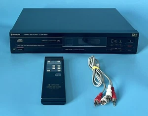 Vintage 1986 Hitachi Compact Disc CD Player DA-6001 — Tested/Working — w/ Remote - Picture 1 of 16