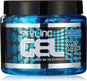 Beauty Formulas Styling Gel Wet Look 500ML - Picture 1 of 8