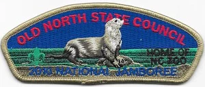 Old North State Council Strip 2010 National Jamboree O. CSP SAP Boy Scouts BSA - Imagen 1 de 1