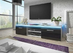 rtv Lowboard Fernseh sideboard Wand Hochglanz Unterschrank TV Led Fernsehschrank - Bild 1 von 1