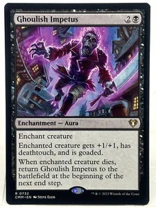 Ghoulish Impetus NM/M* Commander Masters ENGLISH 0732 mtg -UnltdCards - Picture 1 of 2