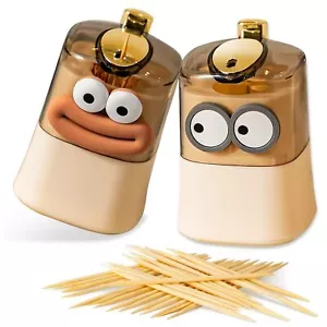 Toothpick Dispenser- Pop-Up Automatic Toothpick Holder Dispensercan hold 1000... - Picture 1 of 6