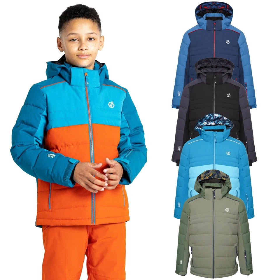 Dare2b Kids Cheerful II Ski Jacket Boys Girls Warm Waterproof Rain Coat RRP £120 - Image 1 of 1
