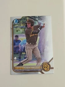 2022 Bowman Chrome Prospects Robert Hassell Padres Prospect #BCP-169!!! - Picture 1 of 1