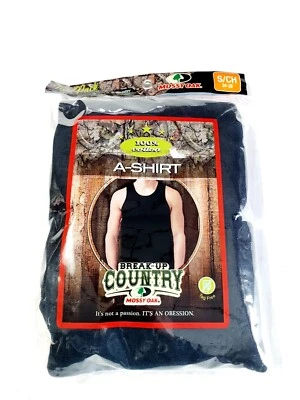 Mossy Oak Camo A-Shirts Men's Size S (34-36), 2 Pack - Image 1 of 4