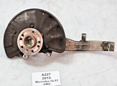 ✅ 12-19 OEM Mercedes X166 GL63 AMG AWD delantero izquierdo conductor eje nudillo buje Foto 1 de 4