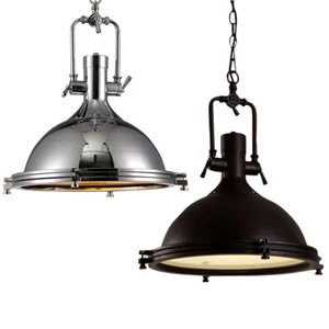 Industrial Nautical Pendant Light Elegant Shade 1-Light Ceiling Lamp Chandelier - Picture 1 of 11
