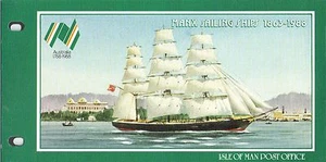 ISLE OF MAN Presentation Pack 1988 MANX SAILING SHIPS 1863-1988 MINIATURE SHEET - Picture 1 of 1