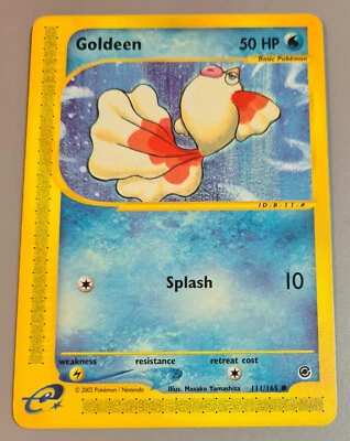 Goldeen # 111/165 Common Expedition Base-Set 2002 EN Near Mint to Mint Vintage - Bild 1 von 3