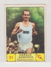 Panini Campioni Dello Sport 1968-69 card #31 Harald Norpoth Germany Athletics