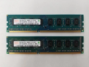 HYNIX 2GB 2Rx8 PC3-10600U DDR3 Desktop Memory Card - Picture 1 of 6
