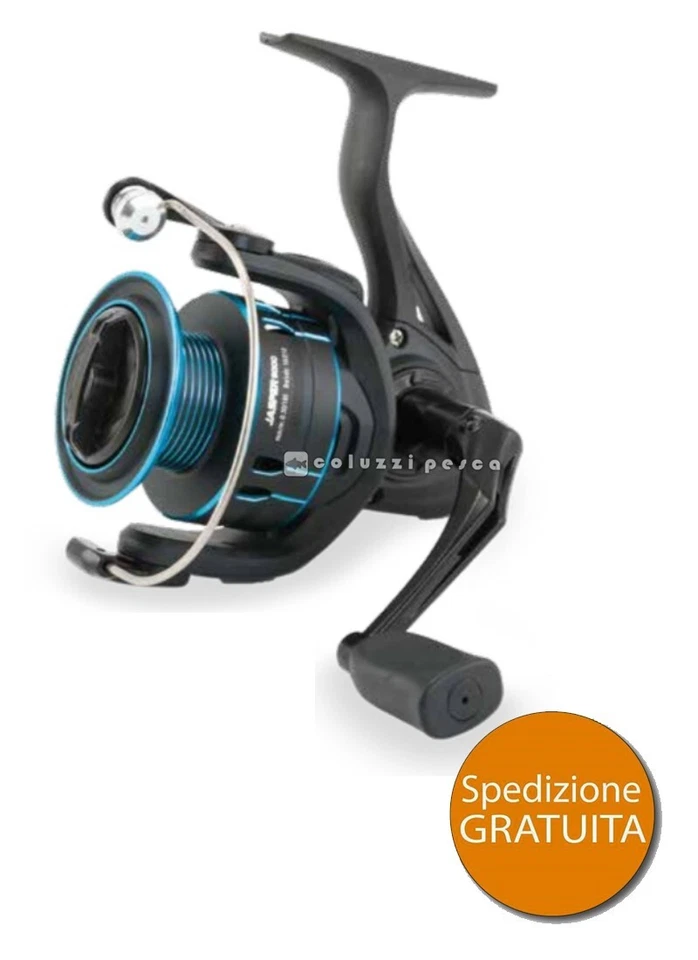 MULINELLO LINEAEFFE JASPER FD REEL BOBINA ALLUMINIO CUSCINETTI SFERA PESCA MARE - Immagine 1 di 1