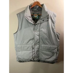 Cabela's Premier Northern Goose Down Insulated Outdoor Vest Gray Puffer - Picture 1 of 8