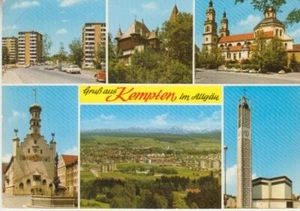 Germany (W) - Greetings from Kempten, Bavaria (Postcard) 1960's - Picture 1 of 1