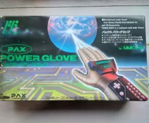 Pax Power Glove for Nintendo Famicom FC NES Controller boxed near mint junk - Picture 1 of 1
