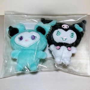 TWICE MINA MIVELY KUROMI ONCE JAPAN 8th LOVELYS × SANRIO Plush Bag Charm - Picture 1 of 8