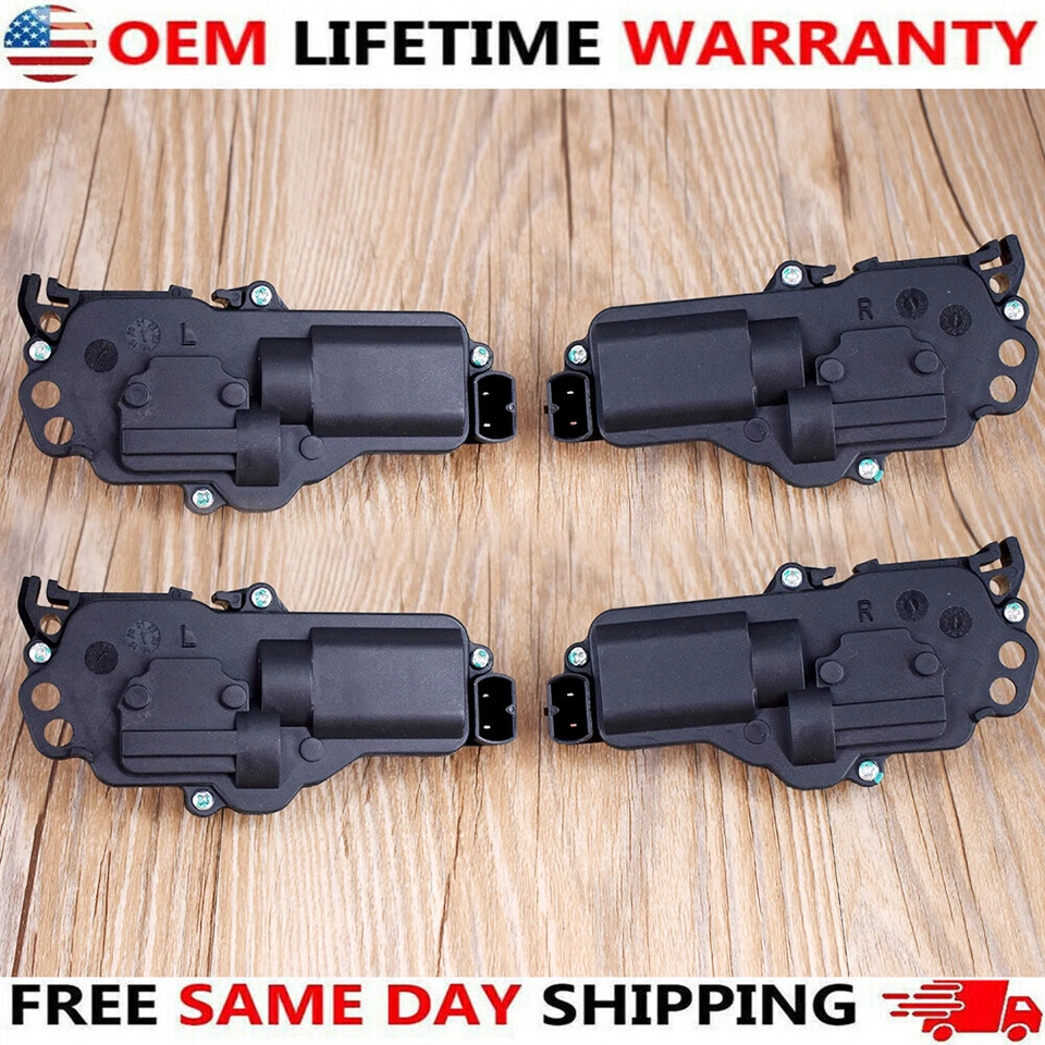 4PCS OEM Motorcraft Power Door Lock Actuators Kit for Ford Expedition F450 Super - Image 1 of 4