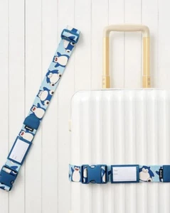 Pokémon Snorlax Travel Suitcase Belts Luggage Strap Gowell Japan Exclusive - Picture 1 of 8