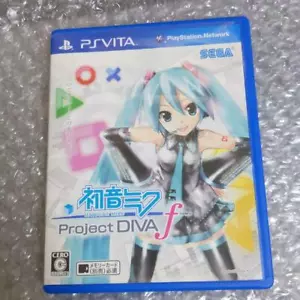 Used SEGA 2012 Hatsune Miku: Project DIVA F Sony PlayStation Vita PS Vita Japan - Picture 1 of 12