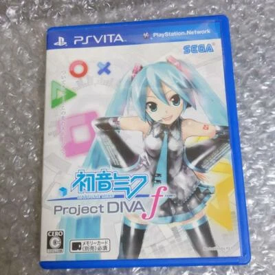 Used SEGA 2012 Hatsune Miku: Project DIVA F Sony PlayStation Vita PS Vita Japan  - Image 1 of 4