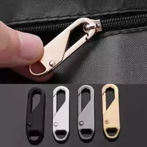 12PC Instant Zipper Repair Removable Pulls for Bags Clothes Crafts Accessories - Picture 1 of 8