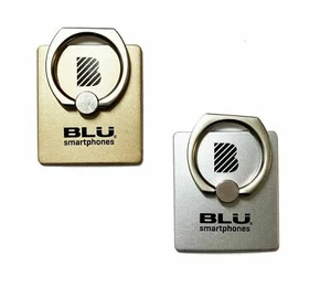 BLU Universal 360 Rotating Finger Ring Stand Holder For Cell Phone Metal Simple - Picture 1 of 3