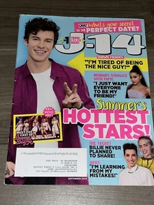 J-14 Magazine September 2019 Pop Music Shawn Mendes Ariana Grande Billie Eillish - Picture 1 of 8