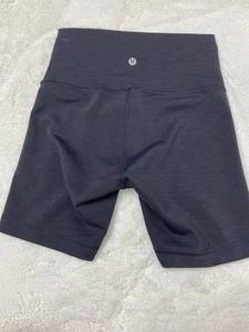 Lululemon Align hoch geschnittene Shorts Größe 4 schwarz - Bild 1 von 8