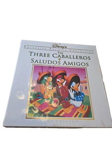 Three Caballeros & Saludos Amigos (Laserdisc) Disney Archive Collection - Imagen 1 de 8