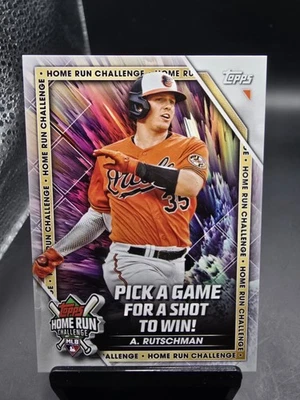 Adley Rutschman 2023 Topps #HRC-3 Home Run Challenge - Baltimore Orioles - Image 1 of 2