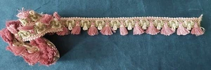 Fransengallone rosa 110 cm - Bild 1 von 3