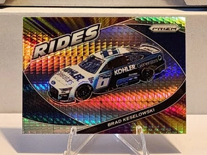 2022 Panini Prizm - Rides Brad Keselowski #69 Purple & Yellow Hyper Prizm - Picture 1 of 2