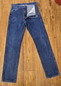 Wrangler 13MWZ Jeans 32x36 Heavy Denim Cowboy 31x34.5 FLAW - Picture 1 of 17