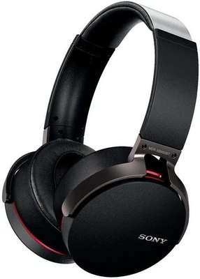 SONY MDR-XB950BT Extra Bass Wireless Headphones Over-Ear Headphones Black/Red! - Image 1 of 4