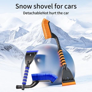 Car snow shovel snow remover detachable car snow sweeper ox tendon snow shovel - Picture 1 of 21