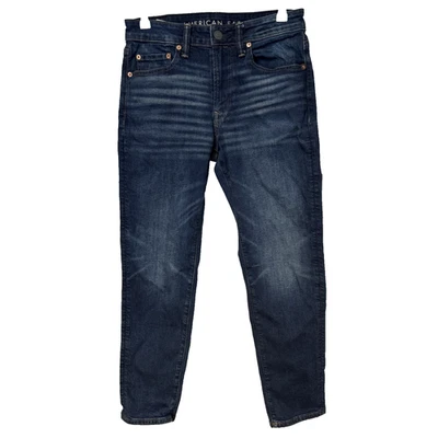 Pantalones de mezclilla American Eagle para hombre 29X30 Airflex+ pierna recta urbanos ropa de calle clásicos Foto 1 de 4