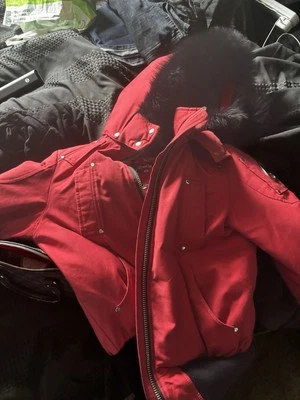 Red Moose Knuckles Coat Size Small - Image 1 of 4