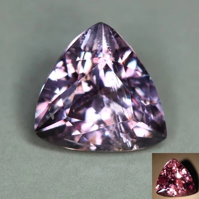 1,33 quilates_piedras preciosas antiguas_pavo 100 % natural sin calentar raro diáspora rosa Foto 1 de 4