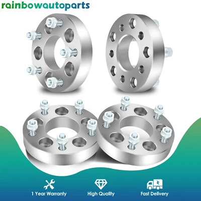 Adaptadores espaciadores de rueda 4 piezas 1" 5x114,3 a 5x100 para Toyota Corolla Camry Pontiac Foto 1 de 4