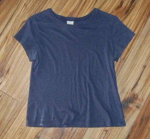 WEAVERS GIRL T SHIRT TOP SIZE X-LARGE Navy Blue - Picture 1 of 2