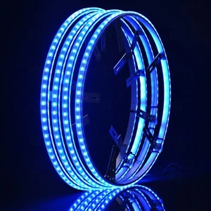 Kits de luces de ruedas LED de 15 pulgadas controladas por Bluetooth RaceSport RSCSWL15 ColorSMART - Imagen 1 de 4